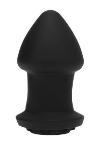 Fort Troff Robo Rimmer Rechargeable Silicone Anal Plug - Black