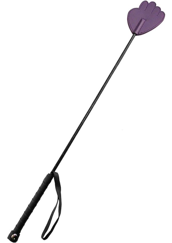 Rouge Hand Riding Crop Purple