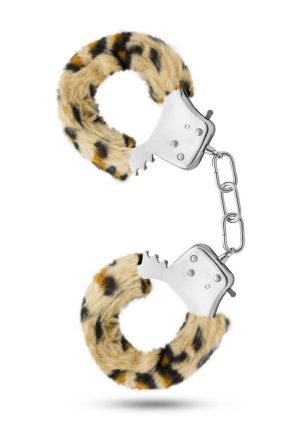 Temptasia Stainless Steel Beginner Cuffs - Leopard Print
