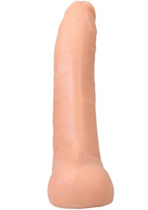 Signature Cocks Ultraskyn Dan Damage Dildo with Removable Suction Cup 10in - Vanilla