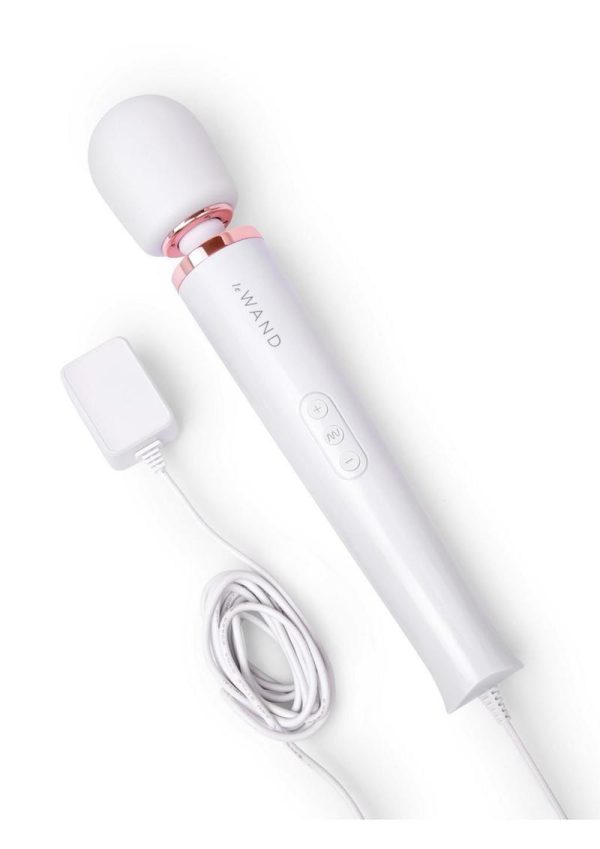 Le Wand Plug-in Massager - Sky White