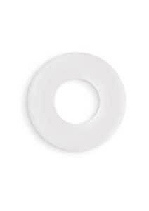Firefly Bubble Ring Glow in The Dark Cock Ring - Small - White