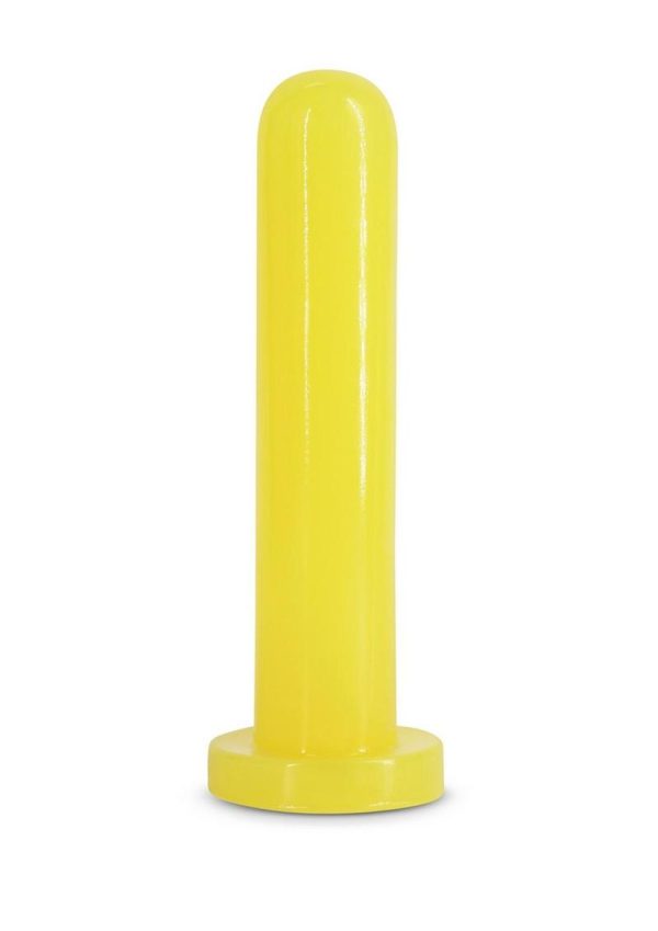 Firefly Thrill Glow in The Dark Dildo - Large - Yellow