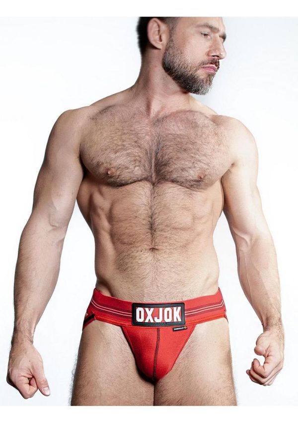 Slingjock Slider Jock Strap - Red Hot - XXLarge