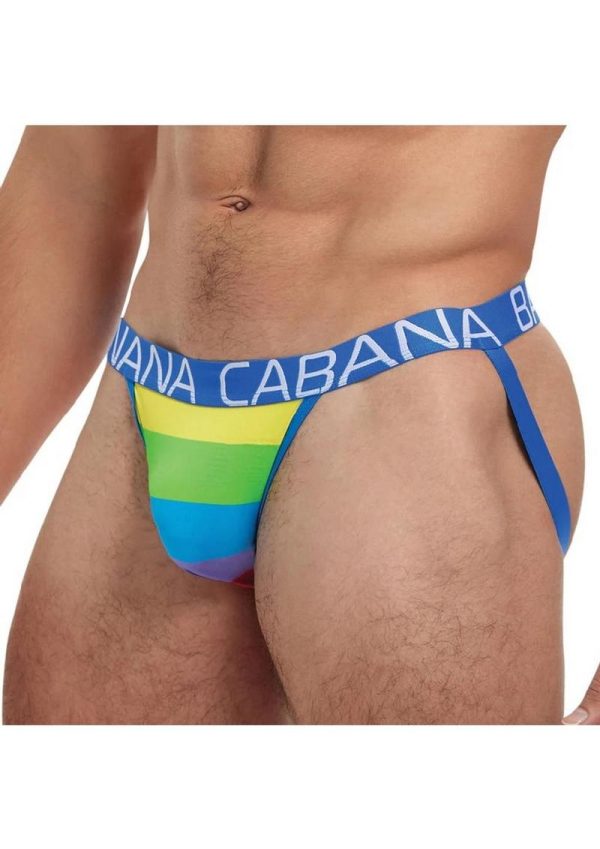 Banana Cabana Jock - Medium/Large - Rainbow