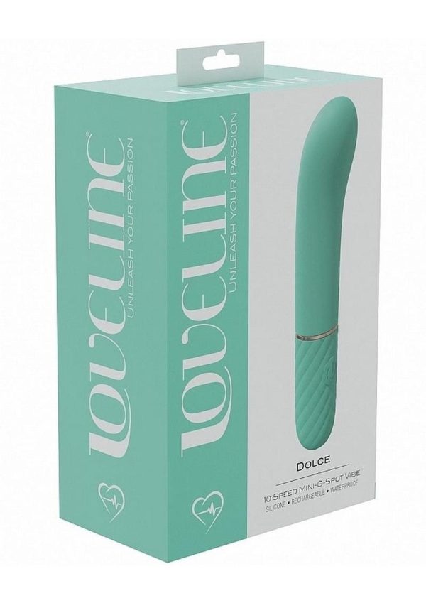 LoveLine Dolce Silicone Mini G-Spot Vibrator - Green