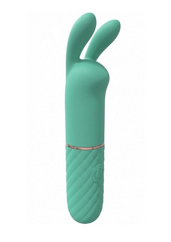 LoveLine Dona Mini Rabbit Silicone Rechargeable Vibrator - Green