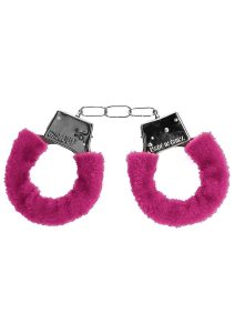 Ouch! Beginner`s Handcuffs Furry - Pink