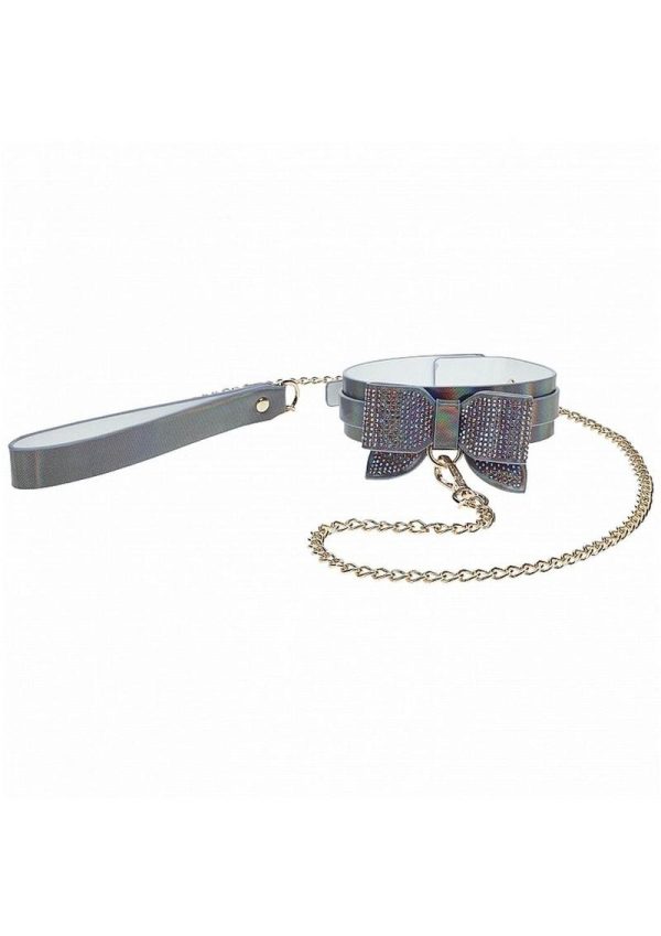 Ouch! Paris Collection Collar with Leash - Black