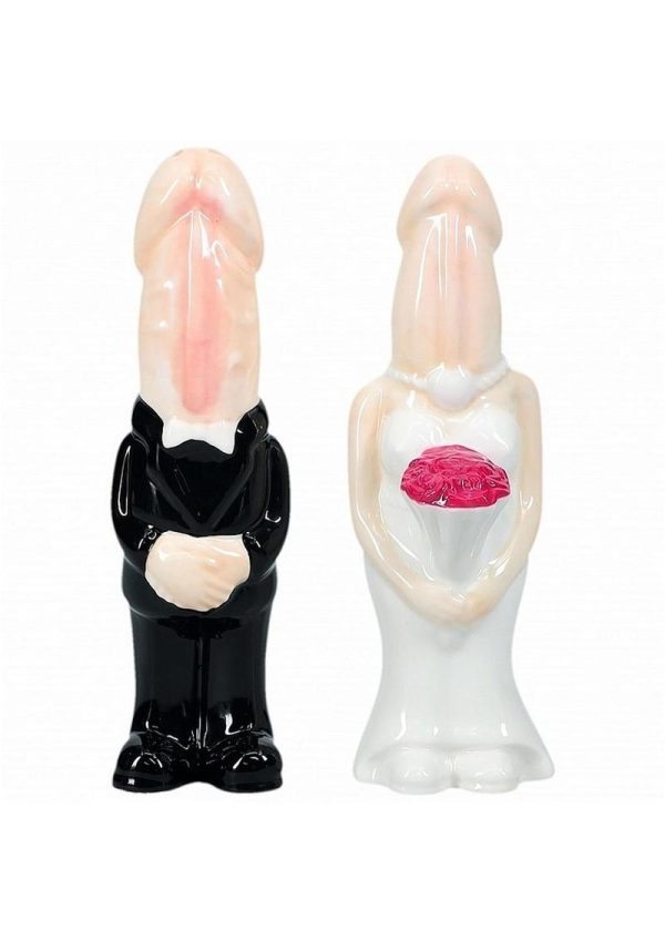 S-Line The Dickheads Salt and Pepper Shaker - Vanilla