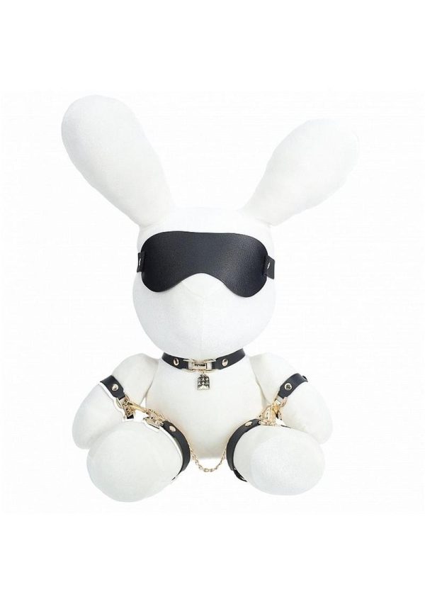 S-Line Rabbit Bondage Velvet - Large - White