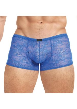 Lace King Lace Boxers - Small/Medium - Blue