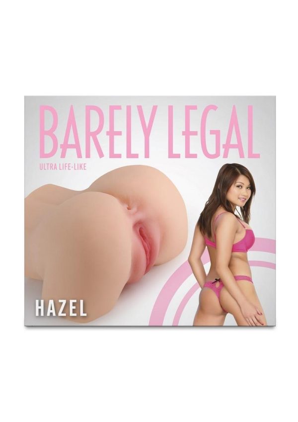 Barely Legal Hazel Stroker Closed End Masturbator - Pussy - Caramel