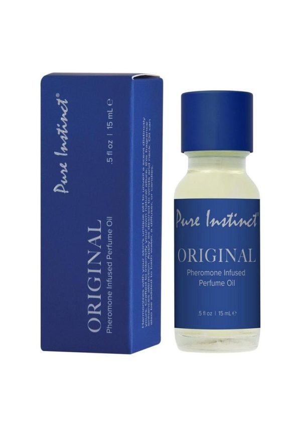 Pure Instinct Pheromone Perfume Oil Dropper- Original -15ml/0.5oz