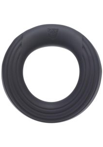 Fort Troff Rev Cock Throbber Rechargeable Silicone Cock Ring - Black