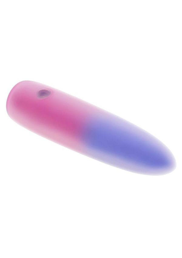 Paradise Rechargeable Silicone Bullet Vibrator - Pink/Purple