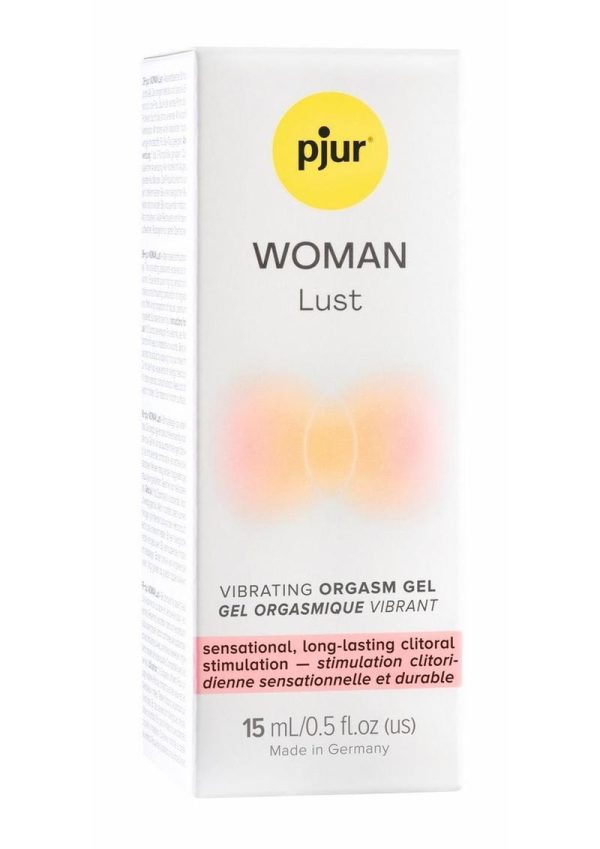 Pjur Woman Lust Vibrating Orgasm Water Based Gel 15ml